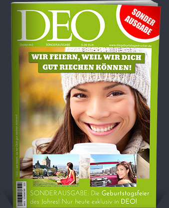 Zeitungsvorlage Deo